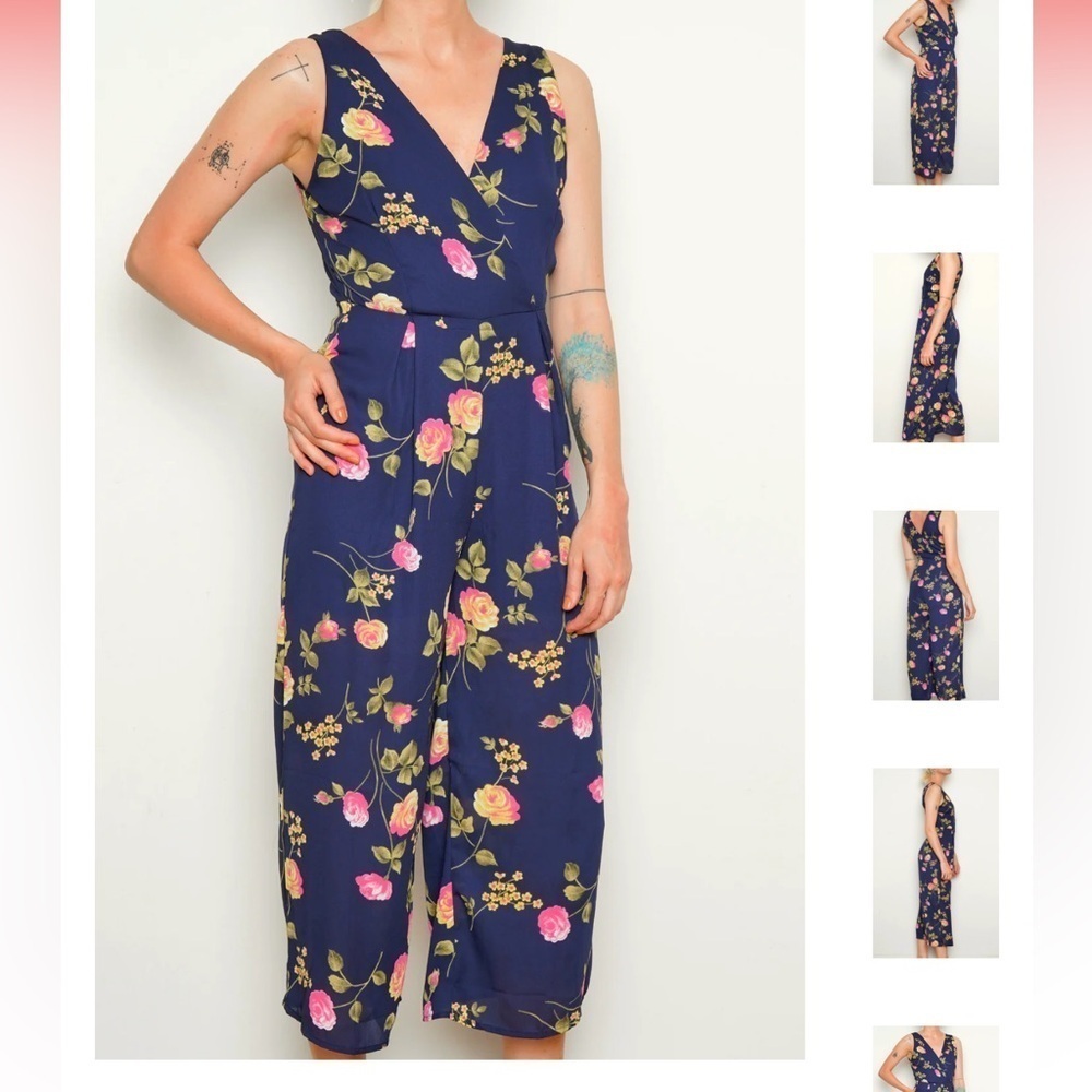 Floral Jumpsuit​​​​​​